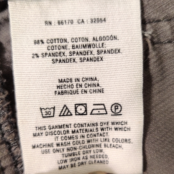 Corduroy Gray Pants 27" - Picture 3 of 7